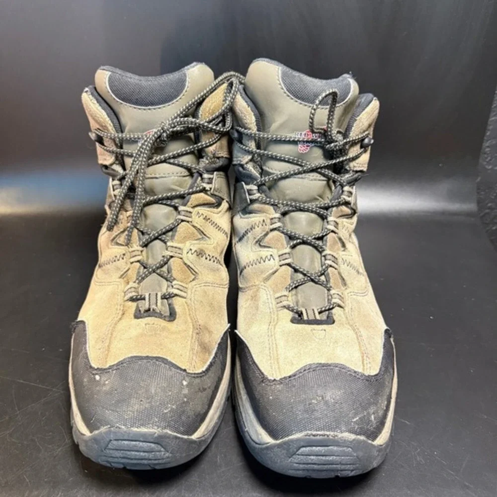 Red‎ Wing 6670 Brown Suede Waterproof Hiking Work Boots Mens 12 D